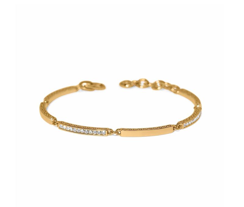 Meridian Geo Bar Bracelet | Gold