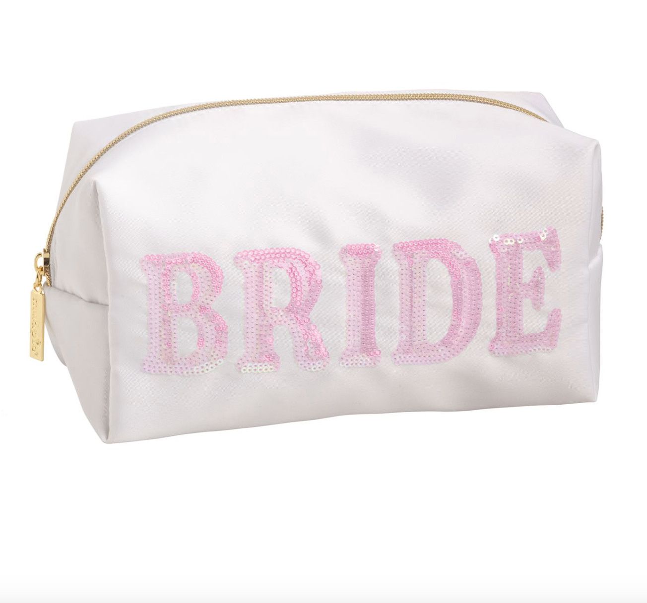 Bride Sequined Case | White