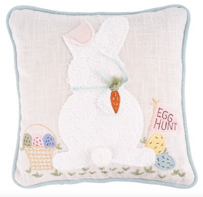 Bunny Egg Hunt Pillow