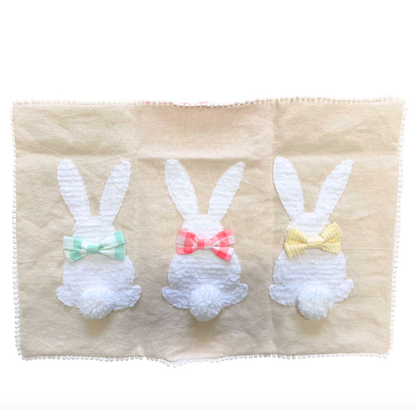 3 Bunnies Pillow