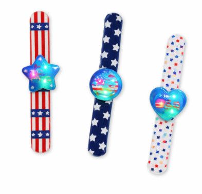 Light-Up Slap Bracelets