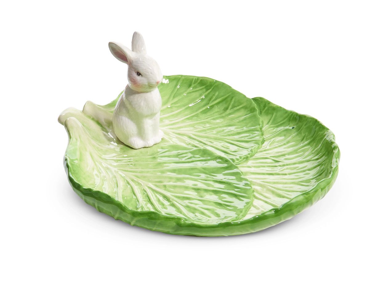 Cabbage Bunny Tray