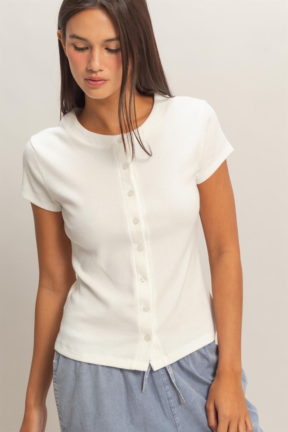 The  Wendy Top, Color: Off White, Size: S