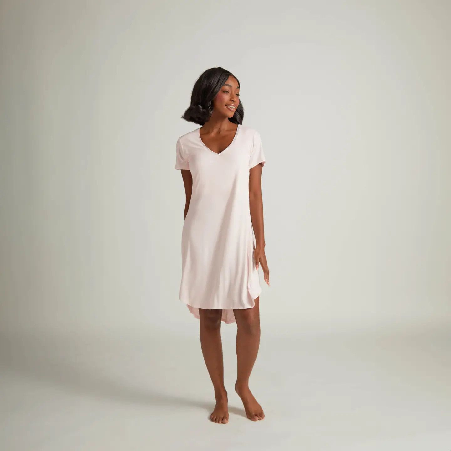 Faceplant Dreams Claire Nightgown, Color: Pink, Size: XS