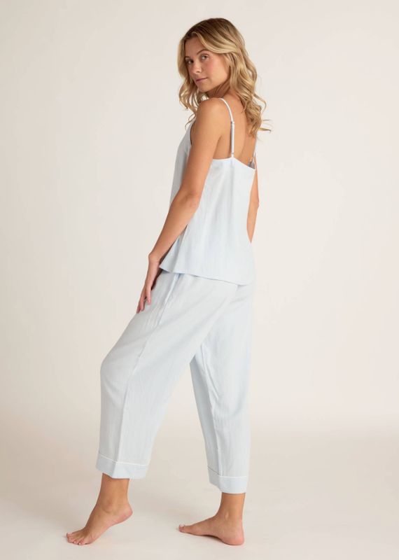 Faceplant Dreams Linen Capri Pants