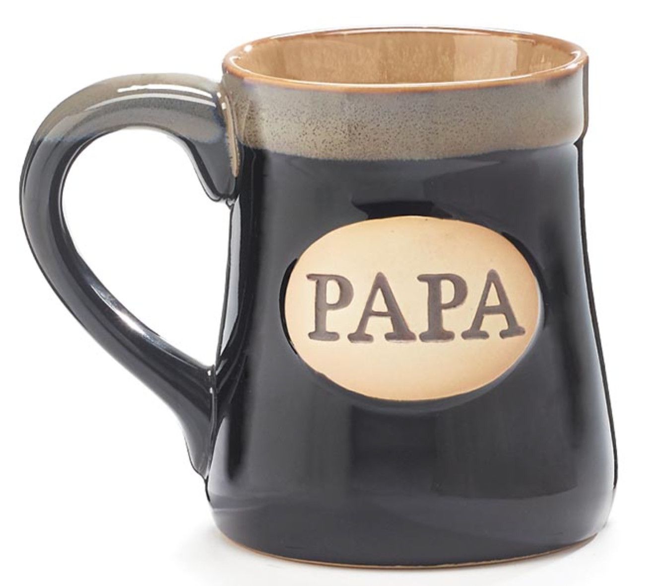 Papa Mug Black