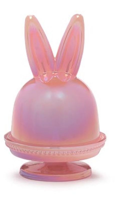 Bunny Ears Pearlized Dome | Pink