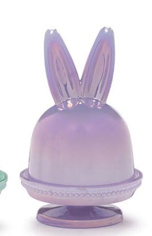 Bunny Ears Pearlized Dome | Purple