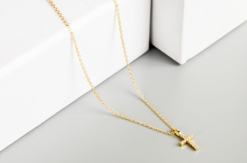 The Aime 18K Gold Necklace