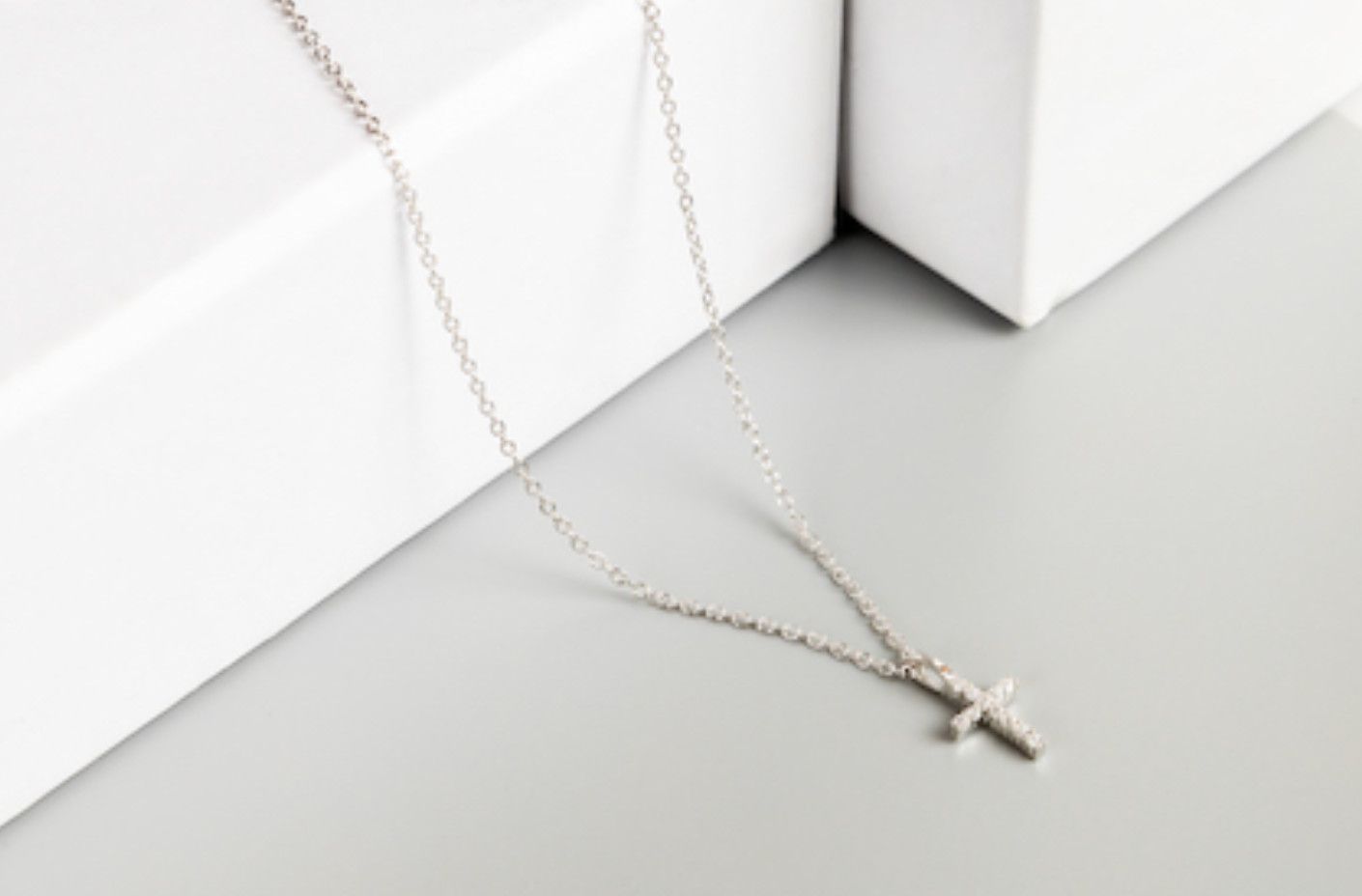 The Aime 18K Silver Necklace