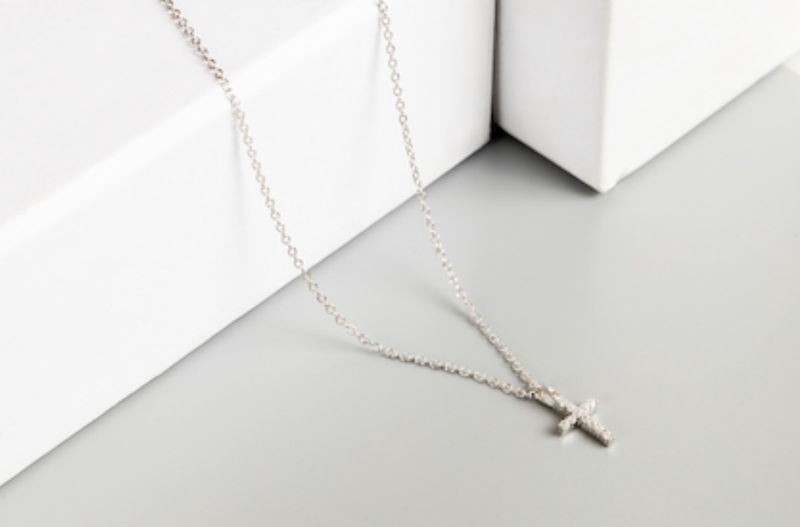 The Aime 18K Silver Necklace