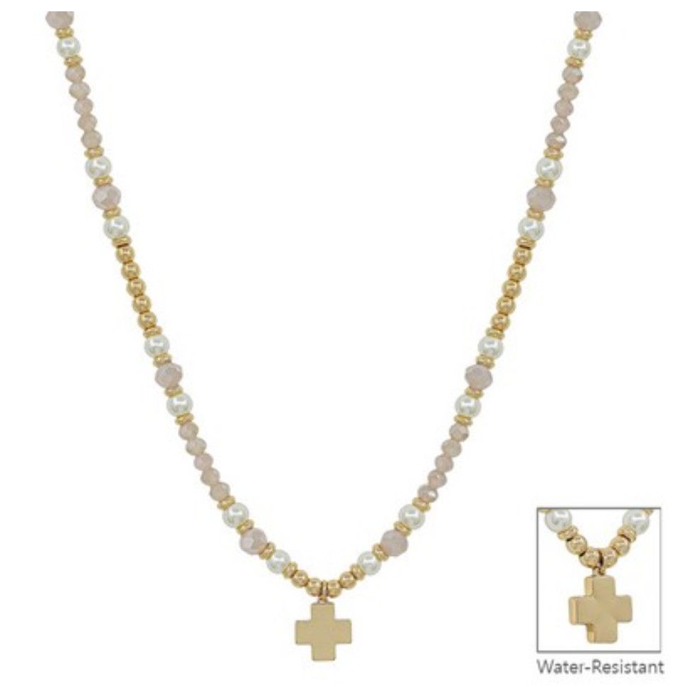 The Bart Pink Pearl Necklace