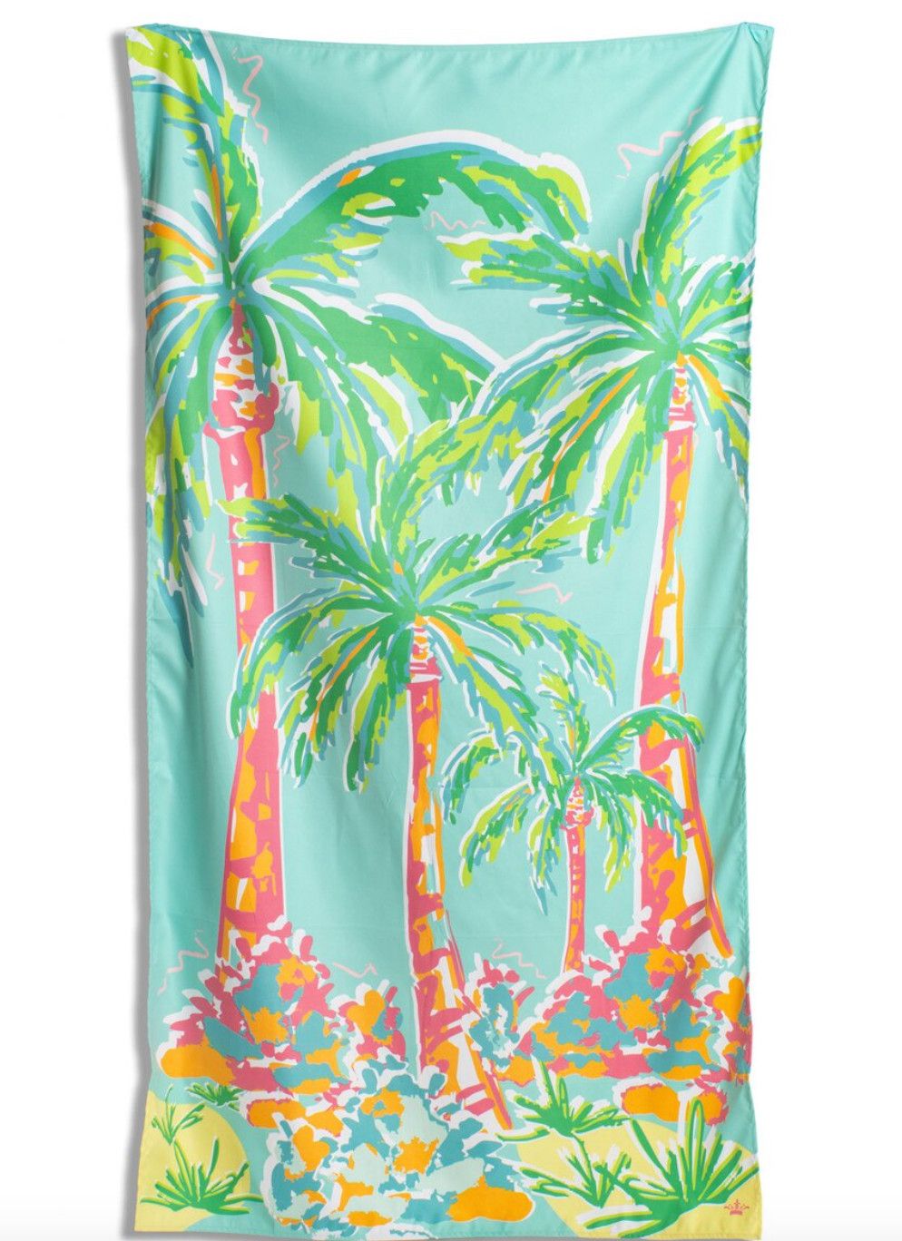 Caribbean Palm Giant Beach Towel