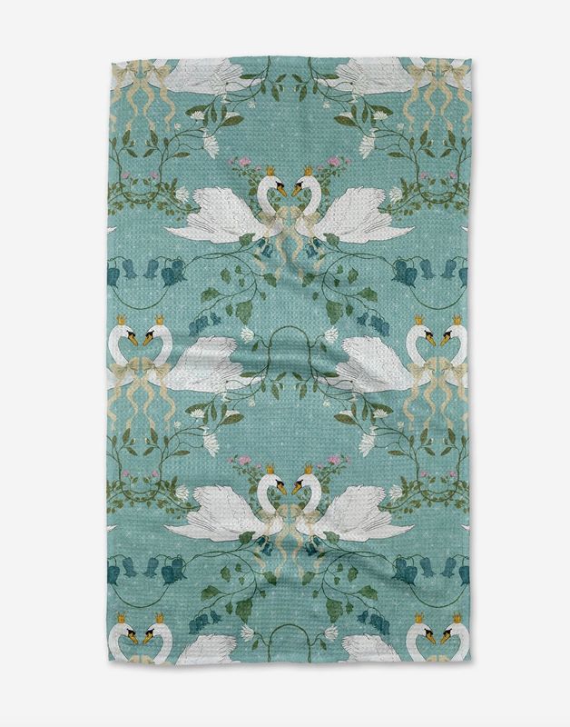 Crowned Grace Tea Towel