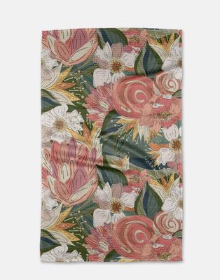 Flower Explosion Tea Towel