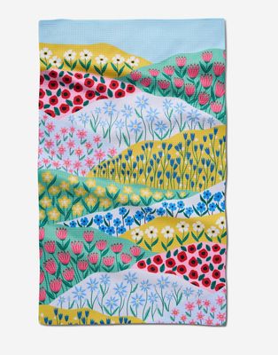 Spring Fields Tea Towel