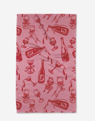 Wining and Dining Tea Towel