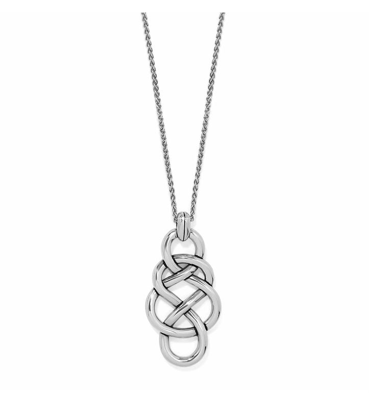 Interlok Braid Pendant Necklace