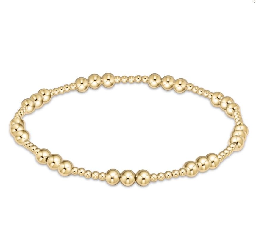 Joy Gold 4mm Bead Bracelet