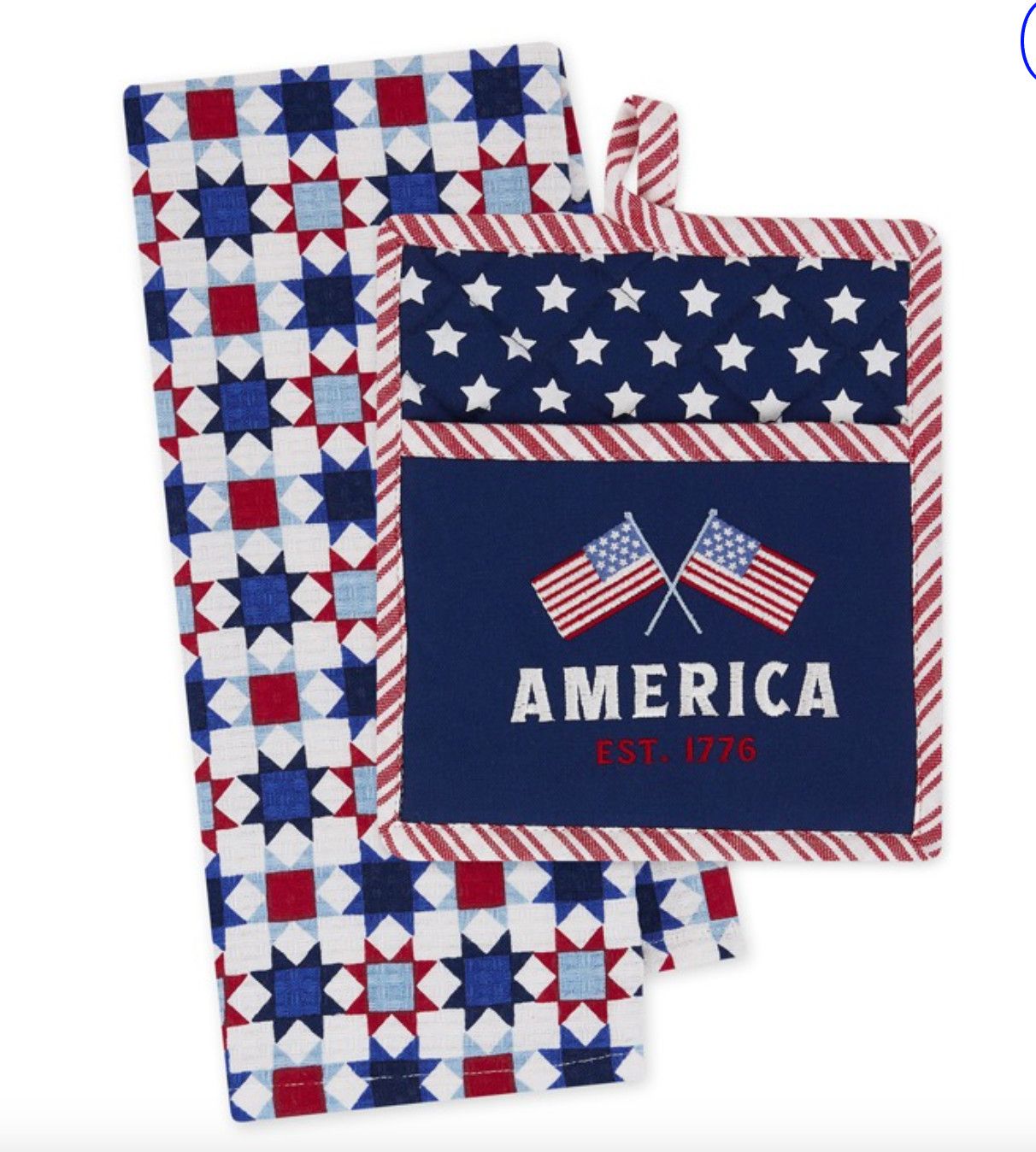 America Potholder Gift Set