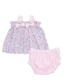 Elizabeth's Garden Bow Top w/Ruffled Bloomer