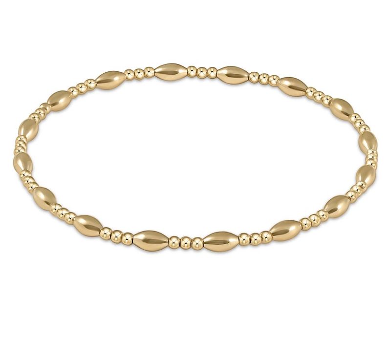 Harmony Sincerity Gold 2mm Bracelet