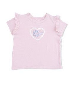 Yee Haw Cowgirl Ruffle Tee