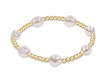 Admire Pearl 3mm Gold Bracelet