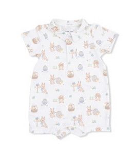 Easter Egg Polo Shortie, Size: 3-6 mo