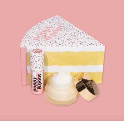 Poppy &amp; Pout Lip Care Duo | Birthday Confetti Cake