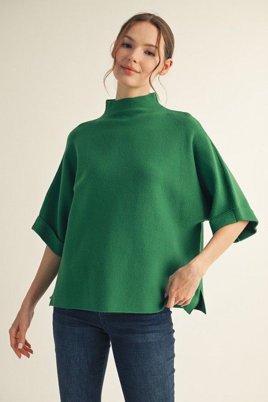 The Reynolds Top, Color: Hunter, Size: S