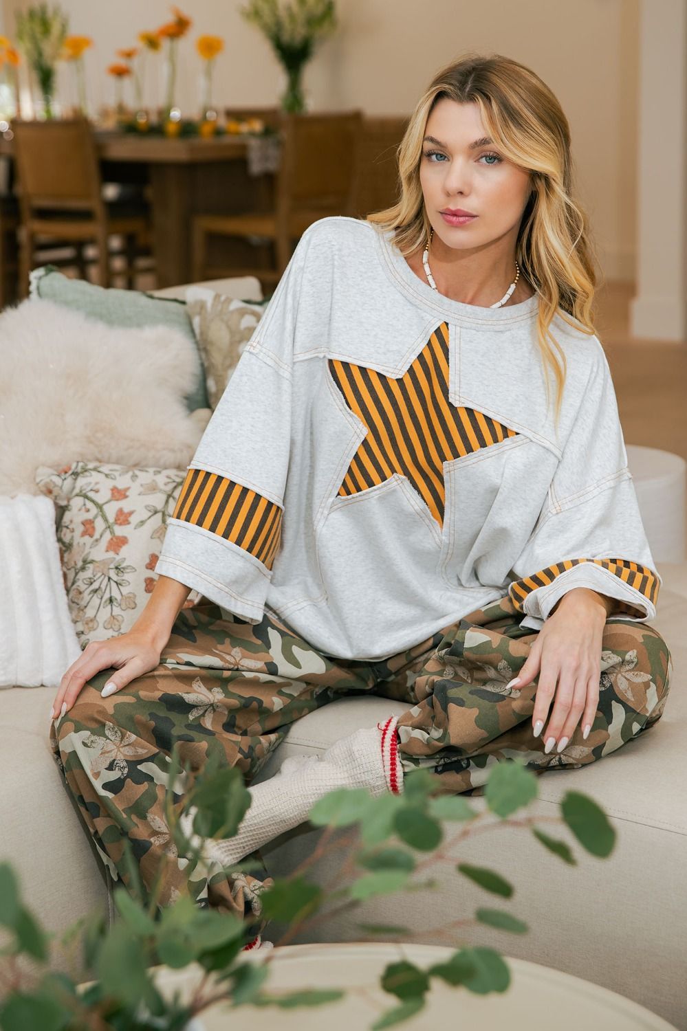 The Star Studded Top, Size: S