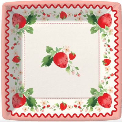 Berry Sweet Square Dinner Plate