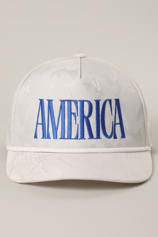 America Camo Trucker Hat