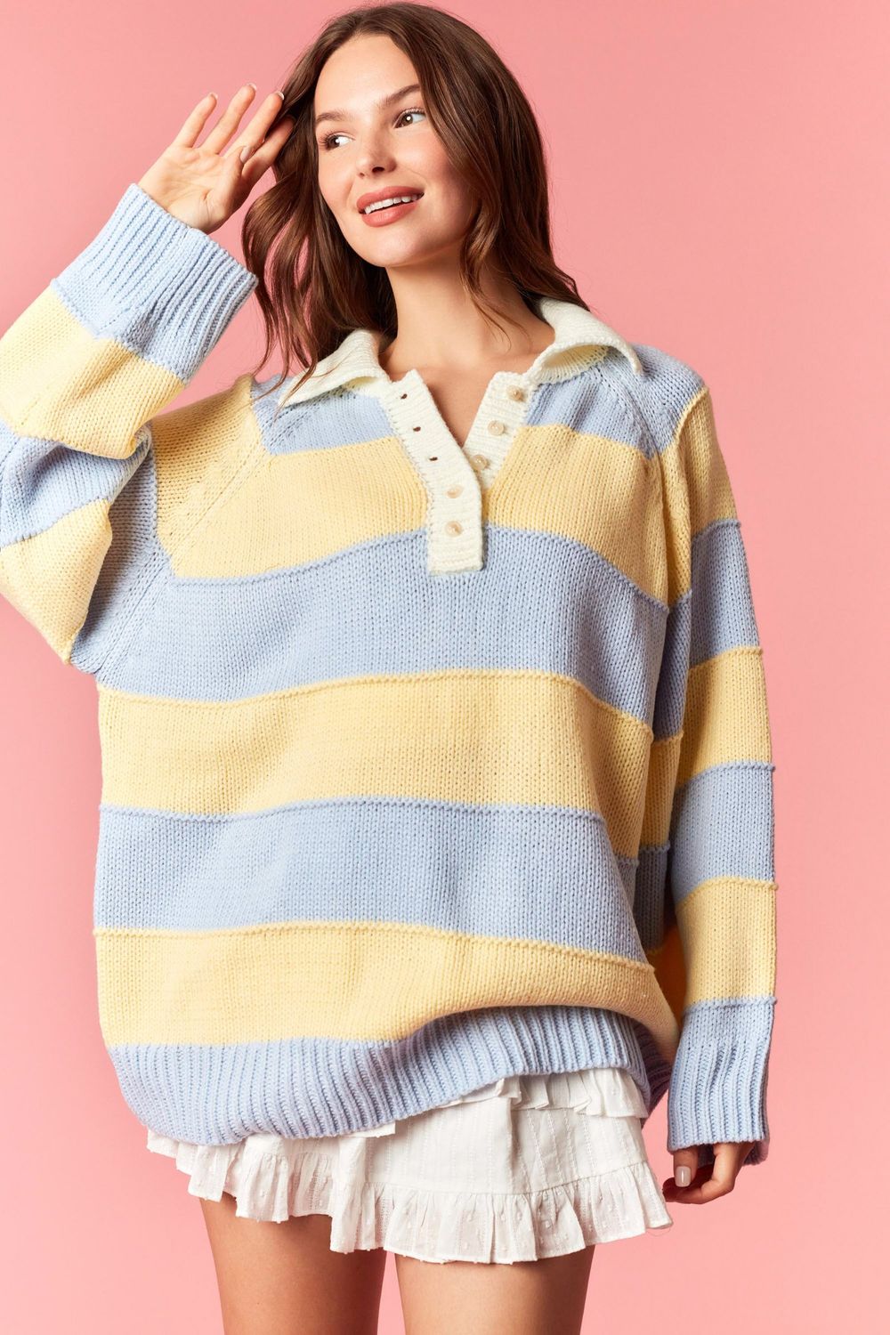 The Heather Top, Size: S