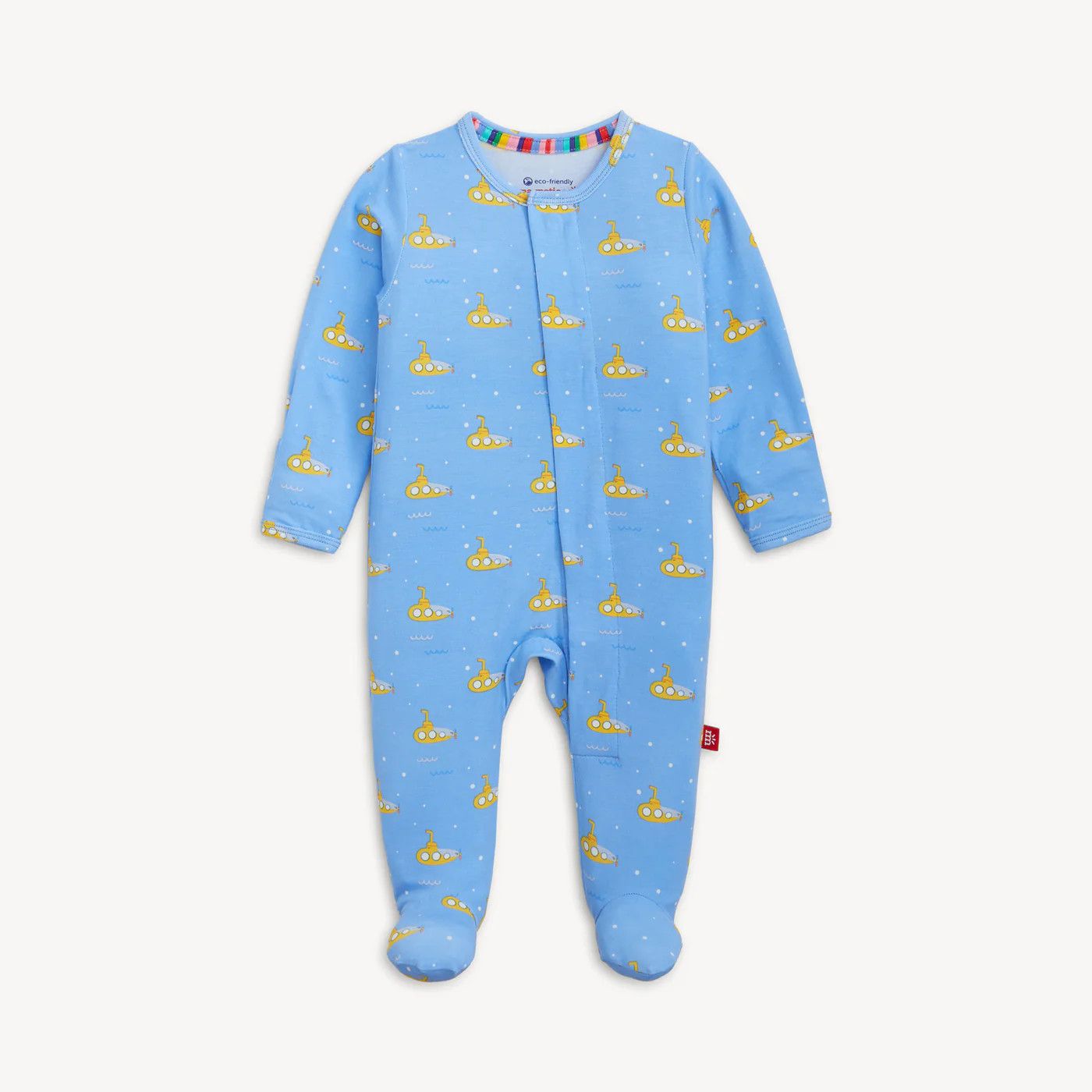 Dip Ship Magnetic Footie, Size: 0-3 mo