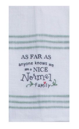 Nice Normal Family Tea Towel