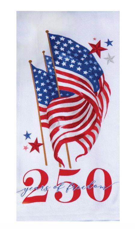 250 Years Flag Tea Towel