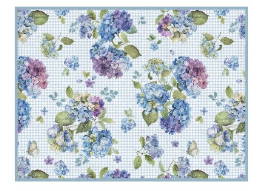 Whispers of Blue Drying Mat