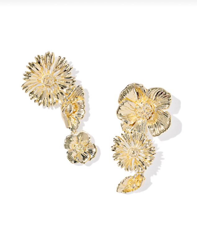 The Cailey Flower Statement Earring
