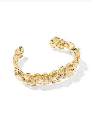 The Cailey Flower Cuff Bracelet