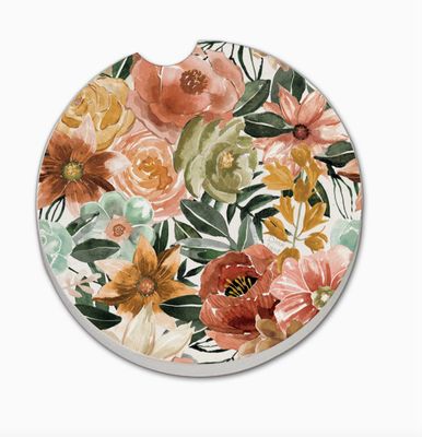 Floral Chic Car Coaster