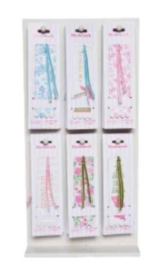 Pink Floral Bookmark