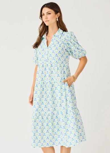 The Eloise Sweetbriar Lattice Dress