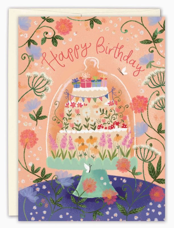 Cake Stand Birthday Card