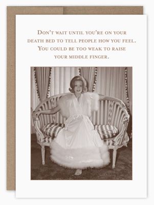 Tell People Birthday Card