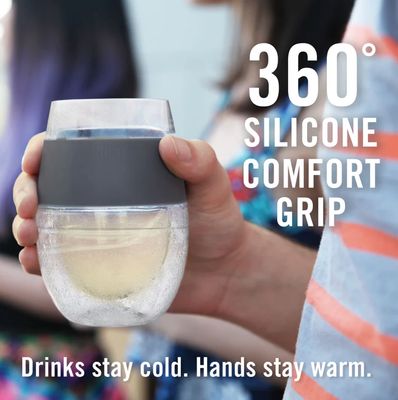 Wine Freeze Cooling Cup | Grey