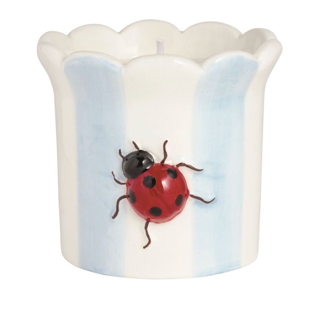 Lady Bug Icon Candle