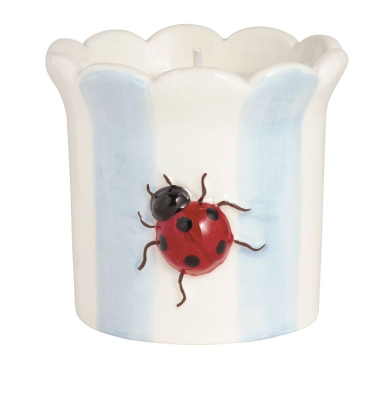 Lady Bug Icon Candle