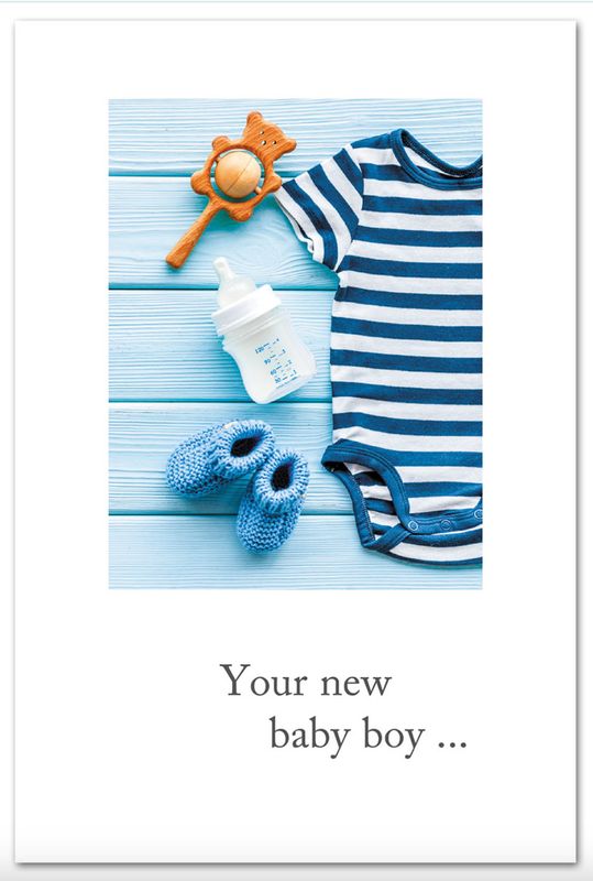 Baby Boy Gifts Card